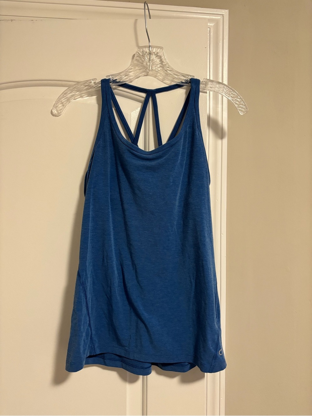 GAPFIT, Blue Strappy Women's Tank Top, Size Medium